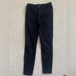 Black Skinny High Rise Jeans